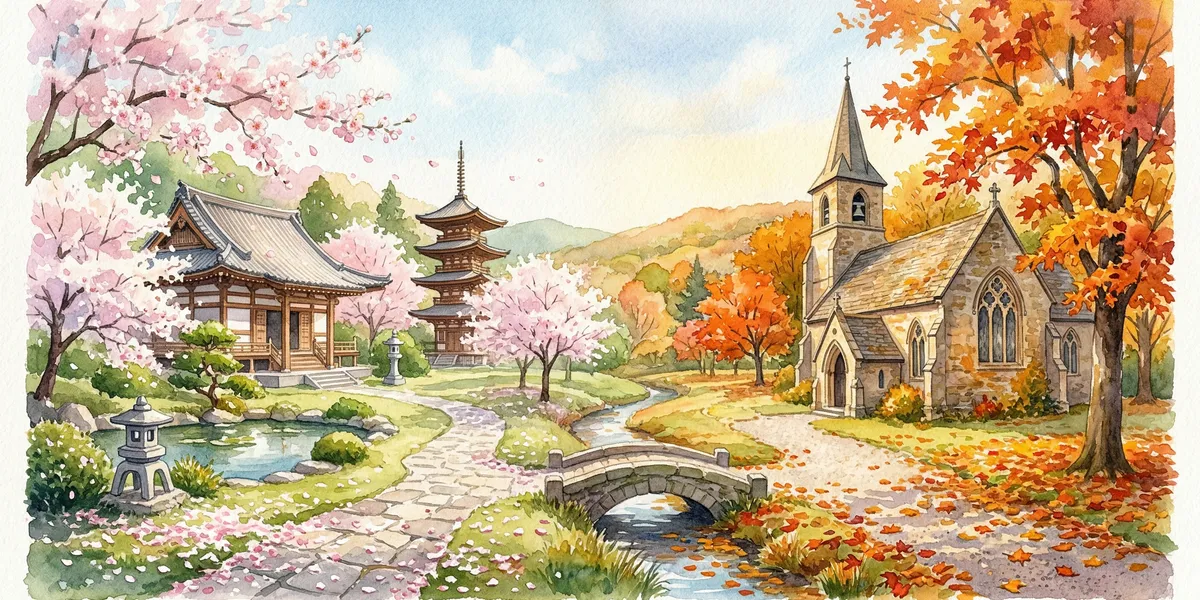 불교와 기독교 — 두 가르침의 차이와 삶에 미치는 영향