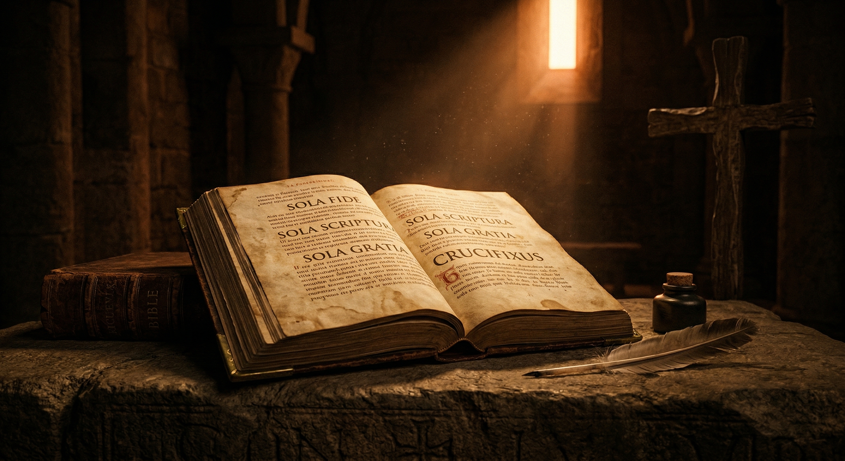 천주교와 개혁주의 — 같은 그리스도, 다른 구원론