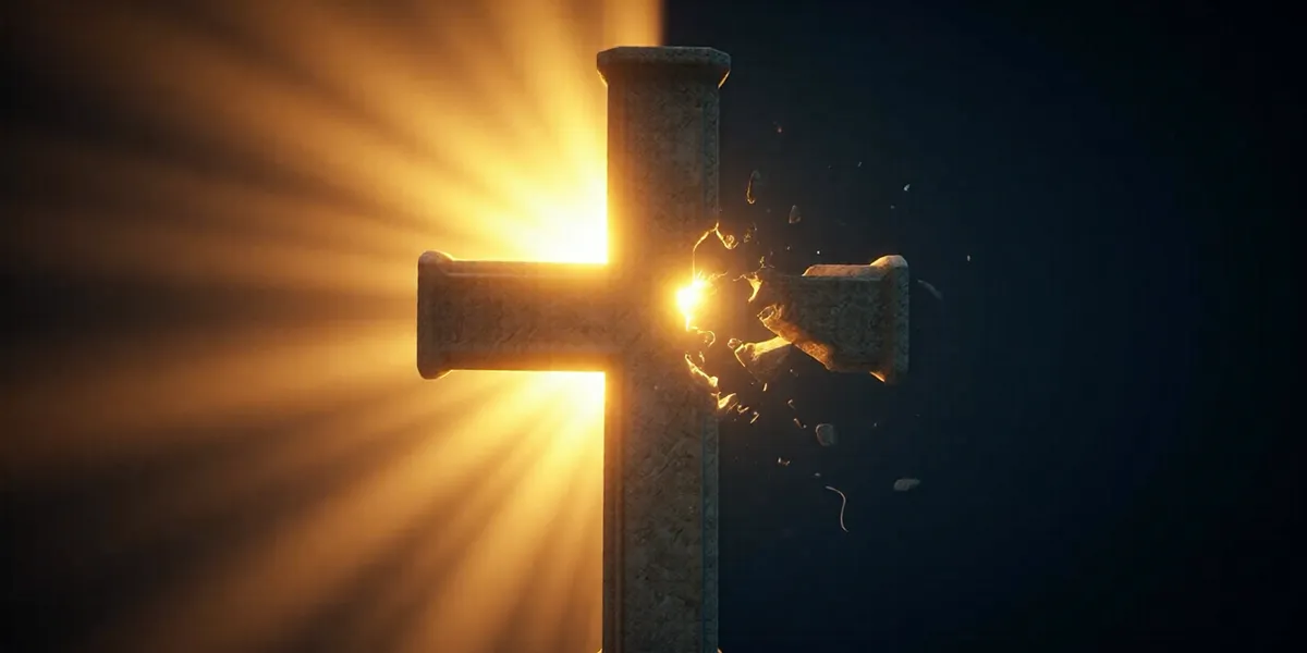 예수가 피조물이라면, 십자가는 무너진다